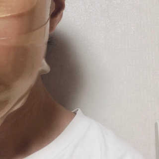 한미려 프리미엄 하이드로겔 마스크 — 5점을 준 리뷰어가 2020년 9월 올린 사용 사진