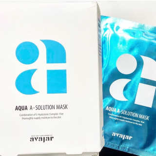 Avajar A-Solution 마스크 — 5점을 준 리뷰어가 2020년 12월 올린 사용 사진