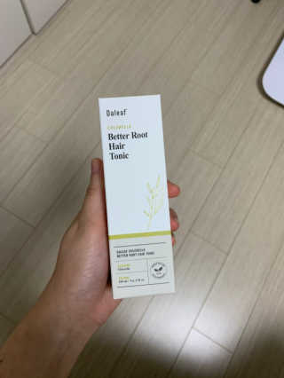 달리프 클로렐라 베러 루트 헤어토닉 100ml — 5점을 준 리뷰어가 2020년 10월 올린 사용 사진