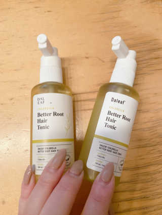 달리프 클로렐라 베러 루트 헤어토닉 100ml — 5점을 준 리뷰어가 2020년 10월 올린 사용 사진