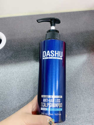 다슈코리아 다슈 데일리 단백질 한방 두피 골드 샴푸 500ml — 5점을 준 리뷰어가 2020년 11월 올린 사용 사진