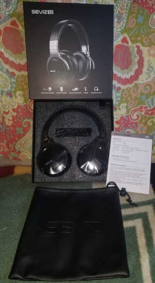 SEVIZ Bluetooth Headphones 10 3color — 5점을 준 리뷰어가 2020년 6월 올린 사용 사진
