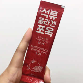 조은약초 석류콜라겐 석류즙 석류쪼옥 젤리 스틱 15포 x 20g — 5점을 준 리뷰어가 2020년 9월 올린 사용 사진