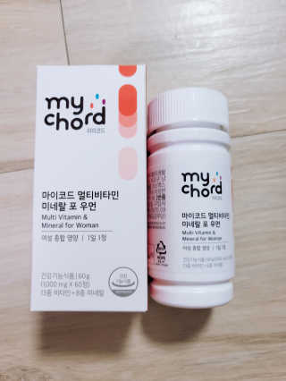 JW중외제약 마이코드 멀티비타민미네랄 포 우먼 — 5점을 준 리뷰어가 2020년 9월 올린 사용 사진