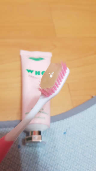 케어팟 청정치약 후치약 구취 입냄새 제거 천연치약 — 4점을 준 리뷰어가 2020년 9월 올린 사용 사진
