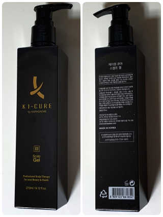 [두피헤어 트리트먼트] 케이원큐어 스켈프 젤 270ml — 3점을 준 리뷰어가 2020년 9월 올린 사용 사진