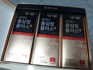 서울약사신협_투데이홍삼정플러스스틱_10g x 30포 — 5점을 준 리뷰어가 2020년 12월 올린 사용 사진