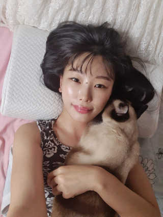 포유 메모리폼 경추베개 자모니베개 — 5점을 준 리뷰어가 2020년 7월 올린 사용 사진