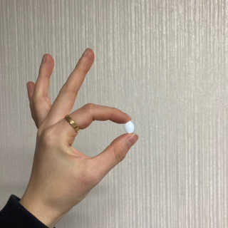 입 냄새 완화에 도움을 주는 에티켓 캔디 복숭아맛 앳캔디 — 4점을 준 리뷰어가 2020년 11월 올린 사용 사진