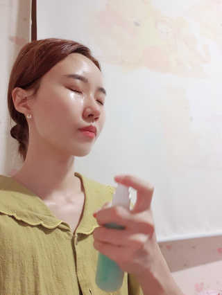 [76N1] 비 해피 더블 액션 미스트 — 5점을 준 리뷰어가 2020년 9월 올린 사용 사진