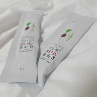 유유네이처 머빈스 젤리 레드비트 콜라겐 — 4점을 준 리뷰어가 2020년 6월 올린 사용 사진