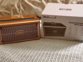 SEVIZ GOLD20W 레트로 블루투스 스피커 — 5점을 준 리뷰어가 2020년 6월 올린 사용 사진