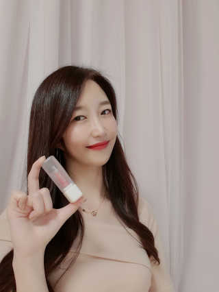 셀프코딩 코드 레드 소프트 립스틱 — 3점을 준 리뷰어가 2020년 7월 올린 사용 사진