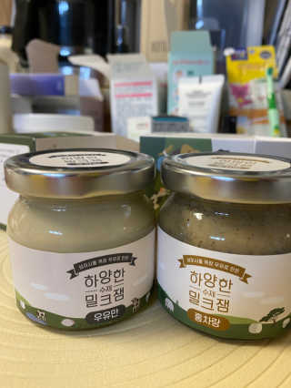 제주 성이시돌목장 하양한 수제밀크잼 베스트 2종 — 5점을 준 리뷰어가 2020년 9월 올린 사용 사진
