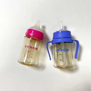 유비맘 PPSU 젖병 노꼭지_200ml_컬러 랜덤 발송 — 5점을 준 리뷰어가 2020년 9월 올린 사용 사진