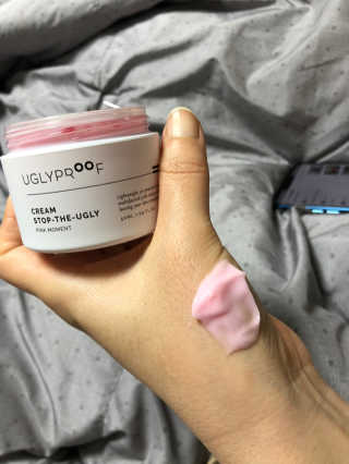 어글리프루프 크림 스탑디어글리 핑크모먼트 50ml — 5점을 준 리뷰어가 2020년 11월 올린 사용 사진