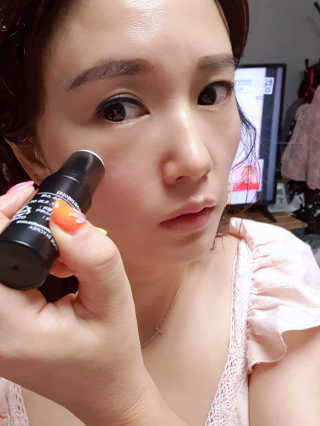 아이디플라코스메틱 페이스핏 플러스 스틱 — 3점을 준 리뷰어가 2020년 7월 올린 사용 사진