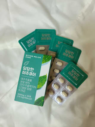 조은약초 국산 당당한 여주큐어 550mg x 30정 x 1박스 — 5점을 준 리뷰어가 2020년 8월 올린 사용 사진