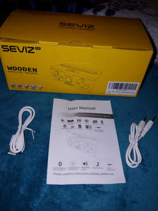 SEVIZ RETRO20W 레트로 블루투스 스피커 — 4.5점을 준 리뷰어가 2020년 7월 올린 사용 사진