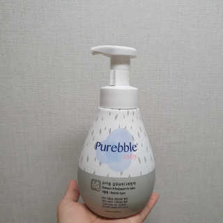 Purebble [퓨어블] 베이비 샴푸/바디워시 500ml — 5점을 준 리뷰어가 2020년 8월 올린 사용 사진