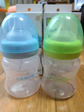 유비맘 신생아젖병 120ml 트리플팩_ 젖꼭지 포함 — 5점을 준 리뷰어가 2020년 6월 올린 사용 사진