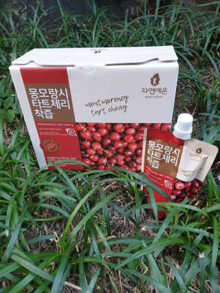 자연에온 몽모랑시 타트체리 착즙 100mL 10개입 2BOX — 5점을 준 리뷰어가 2020년 10월 올린 사용 사진