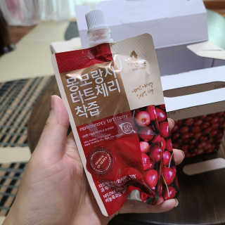 자연에온 몽모랑시 타트체리 착즙 100mL 10개입 2BOX — 5점을 준 리뷰어가 2020년 10월 올린 사용 사진