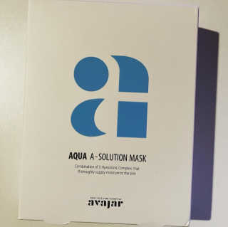 Avajar A-Solution 마스크 — 5점을 준 리뷰어가 2021년 1월 올린 사용 사진