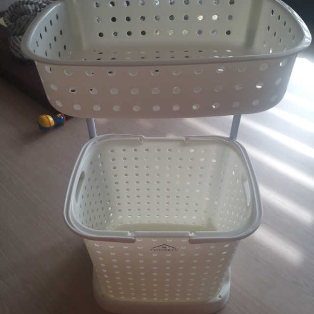 정리 끝판왕 다용도 이동식 2단 리빙트롤리 리뷰 사진