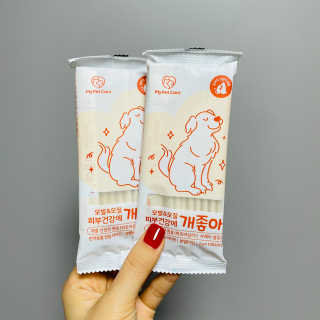 My Pet Care 모발과 모질 피부건강에 개좋아 — 5점을 준 리뷰어가 2020년 12월 올린 사용 사진