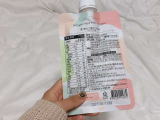[꾸콤] 참참 OOTD쉐이크 담백한 일주일세트 50g x 5 — 5점을 준 리뷰어가 2020년 11월 올린 사용 사진
