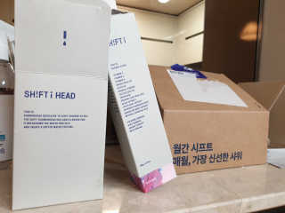 시프트 에센스샤워기 [앨리스 본품+SHIFT 샤워헤드] — 3.5점을 준 리뷰어가 2020년 12월 올린 사용 사진