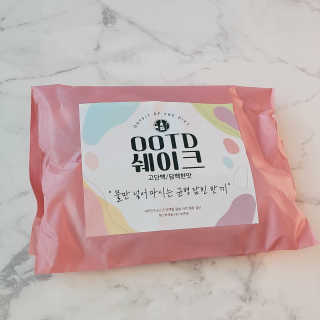 [꾸콤] 참참 OOTD쉐이크 고단백 일주일세트 50g x 5 — 5점을 준 리뷰어가 2020년 11월 올린 사용 사진