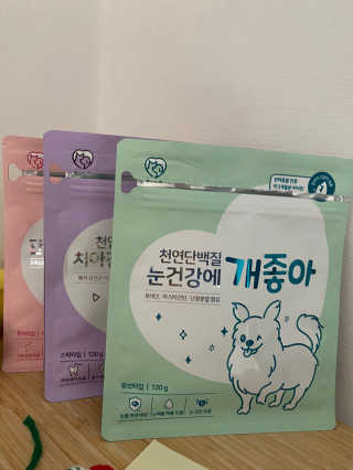 My Pet Care 천연단백질 치아건강에 개좋아 — 5점을 준 리뷰어가 2020년 11월 올린 사용 사진