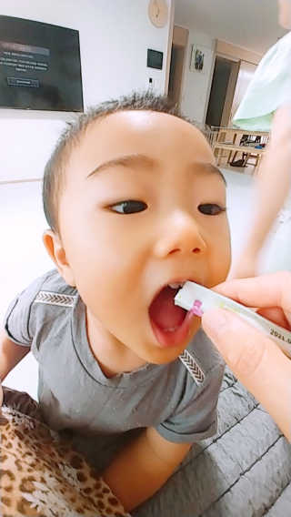 [풀무원베이비밀] 프로바이오락 베이비 튼튼 유산균 — 4점을 준 리뷰어가 2020년 7월 올린 사용 사진