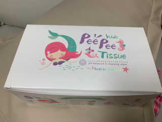 코리인제이아일랜드 키즈 피피티슈  Kids Pee Pee Tissue — 5점을 준 리뷰어가 2020년 11월 올린 사용 사진