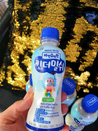 남양유업 [ 아인슈타인 ] 머리가 마시는 아인슈타인 킨더밀쉬 — 5점을 준 리뷰어가 2020년 4월 올린 사용 사진