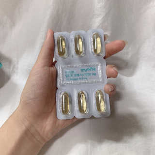 JW중외제약 마이코드 알티지 오메가3 1000 mg — 5점을 준 리뷰어가 2020년 9월 올린 사용 사진