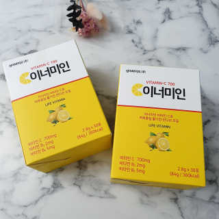 이너미인 VITAMIN-C 700 — 5점을 준 리뷰어가 2020년 8월 올린 사용 사진