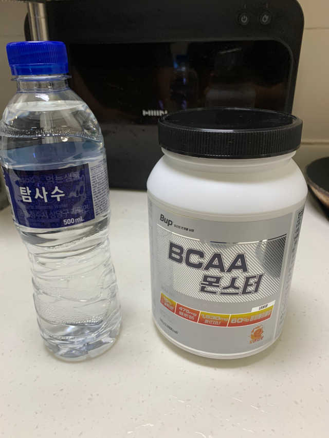 BCAA 몬스터 오렌지맛 리뷰 사진