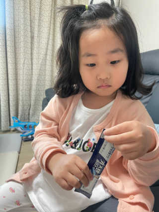 키즈텐플러스 연세 키즈텐 플러스 1개월 — 5점을 준 리뷰어가 2021년 4월 올린 사용 사진