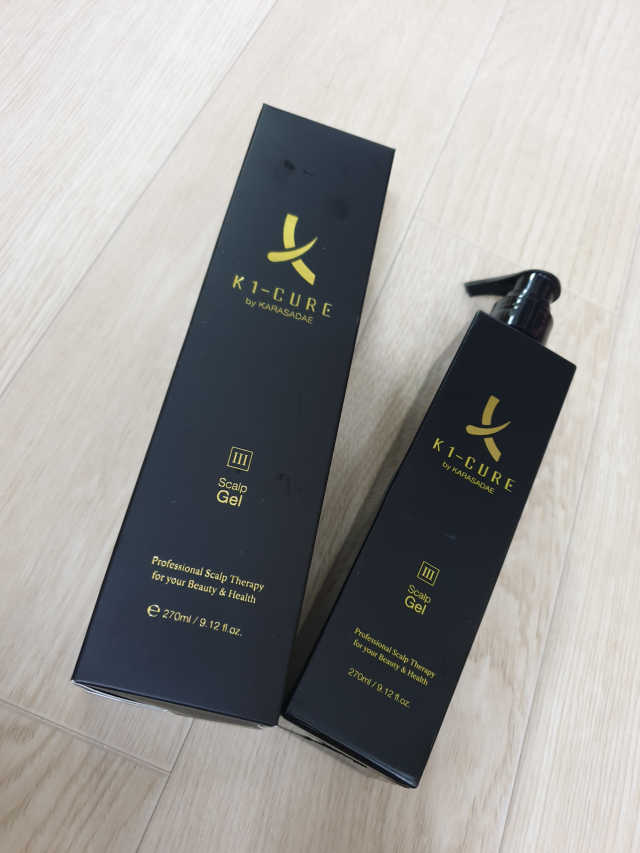 [두피헤어 트리트먼트] 케이원큐어 스켈프 젤 270ml 리뷰 사진