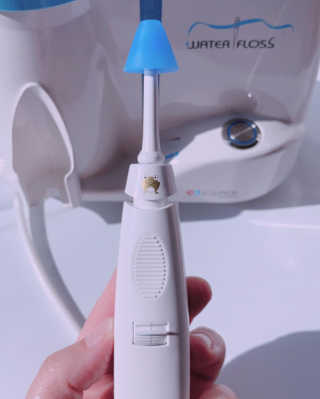 아이디어마을 산모 관리 Waterfloss WP-10 이중 스프레이 노즐 — 5점을 준 리뷰어가 2020년 11월 올린 사용 사진