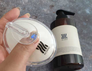 에이처드 유산균 탈모 샴푸 500ml — 5점을 준 리뷰어가 2020년 8월 올린 사용 사진