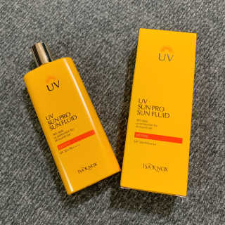 네이처컬렉션 이자녹스 UV 선 프로 365 익스트림 선 플루이드 100ml — 5점을 준 리뷰어가 2020년 5월 올린 사용 사진