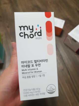 JW중외제약 마이코드 멀티비타민미네랄 포 우먼 — 5점을 준 리뷰어가 2020년 7월 올린 사용 사진