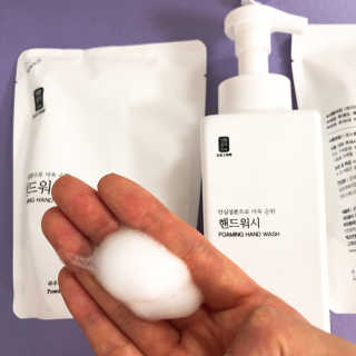 [생활공작소]핸드워시 용기 500ml 1개+리필 400ml 2개 — 4.5점을 준 리뷰어가 2020년 9월 올린 사용 사진