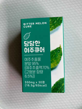 조은약초 국산 당당한 여주큐어 550mg x 30정 x 1박스 — 5점을 준 리뷰어가 2020년 9월 올린 사용 사진