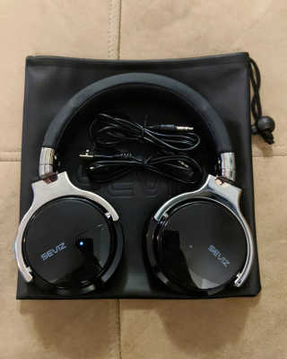 SEVIZ Bluetooth Headphones 10 3color — 5점을 준 리뷰어가 2020년 4월 올린 사용 사진