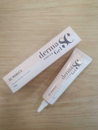 derma SC-Gel 더마에스씨 겔 20g — 5점을 준 리뷰어가 2020년 4월 올린 사용 사진